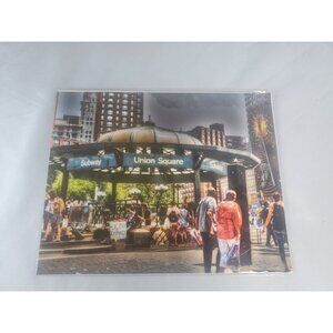 8x10 Archival Luster Photo Print  Photograph New York City NYC Union Square 14th